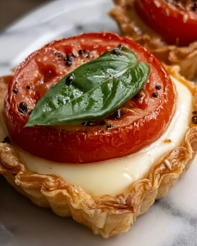 Caprese Puff Pastry Bundles Recipe