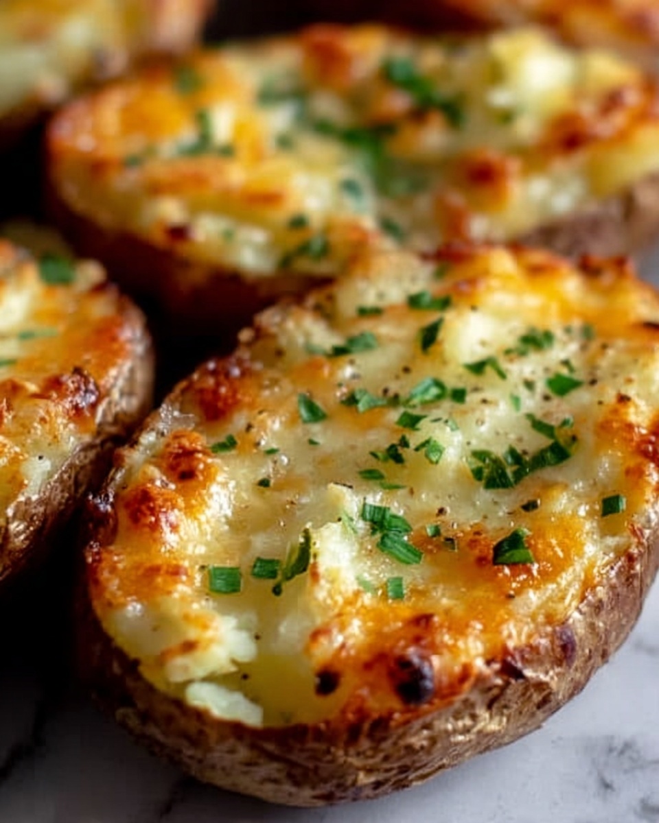 Cheesy Garlic Herb Roasted Potatoes Recipe - Recipe Image