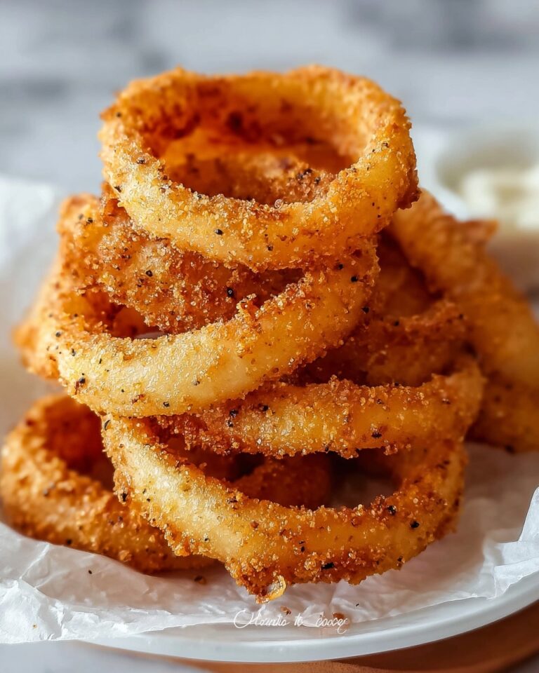 Crispy Fried Onion Rings Recipe