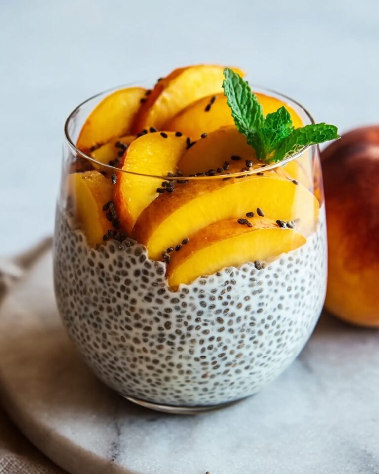 Great Peach Chia Pudding Recipe