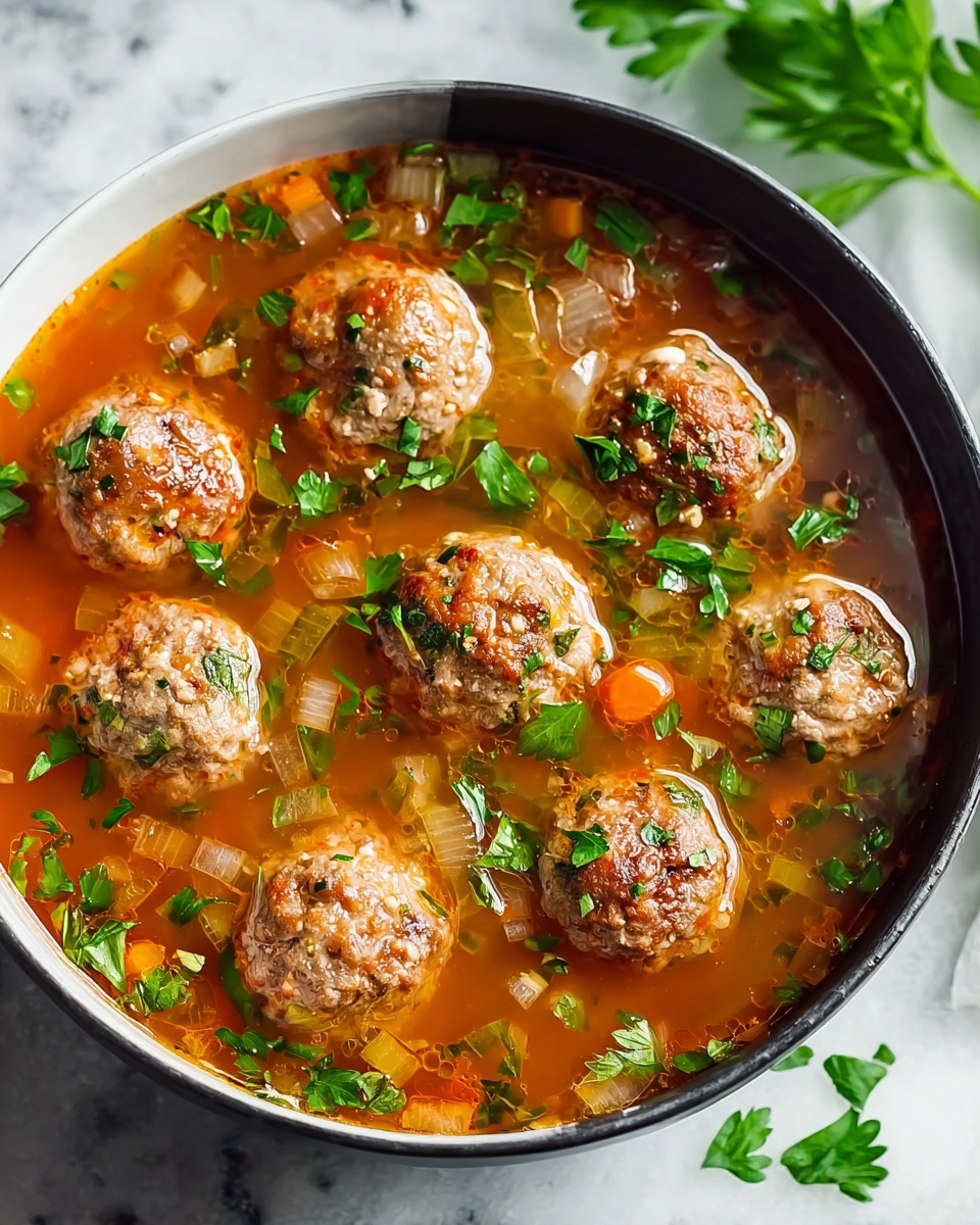Albondigas Soup (Mexican Meatball Soup) Recipe - Recipe Image