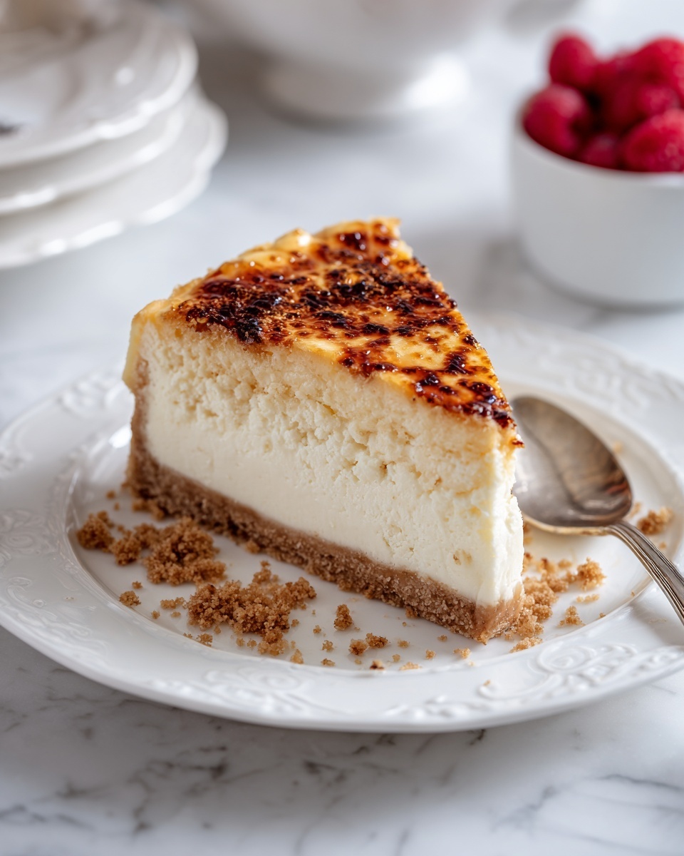 Crème Brûlée Cheesecake Recipe - Recipe Image