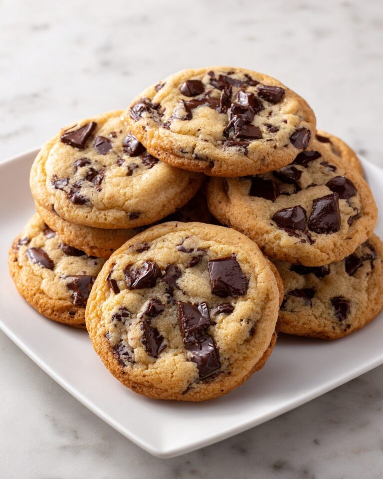 Thick & Chewy Chocolate Chip Cookies Recipe