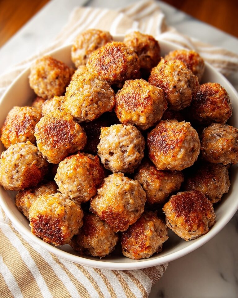 Cream Cheese Sausage Balls Recipe
