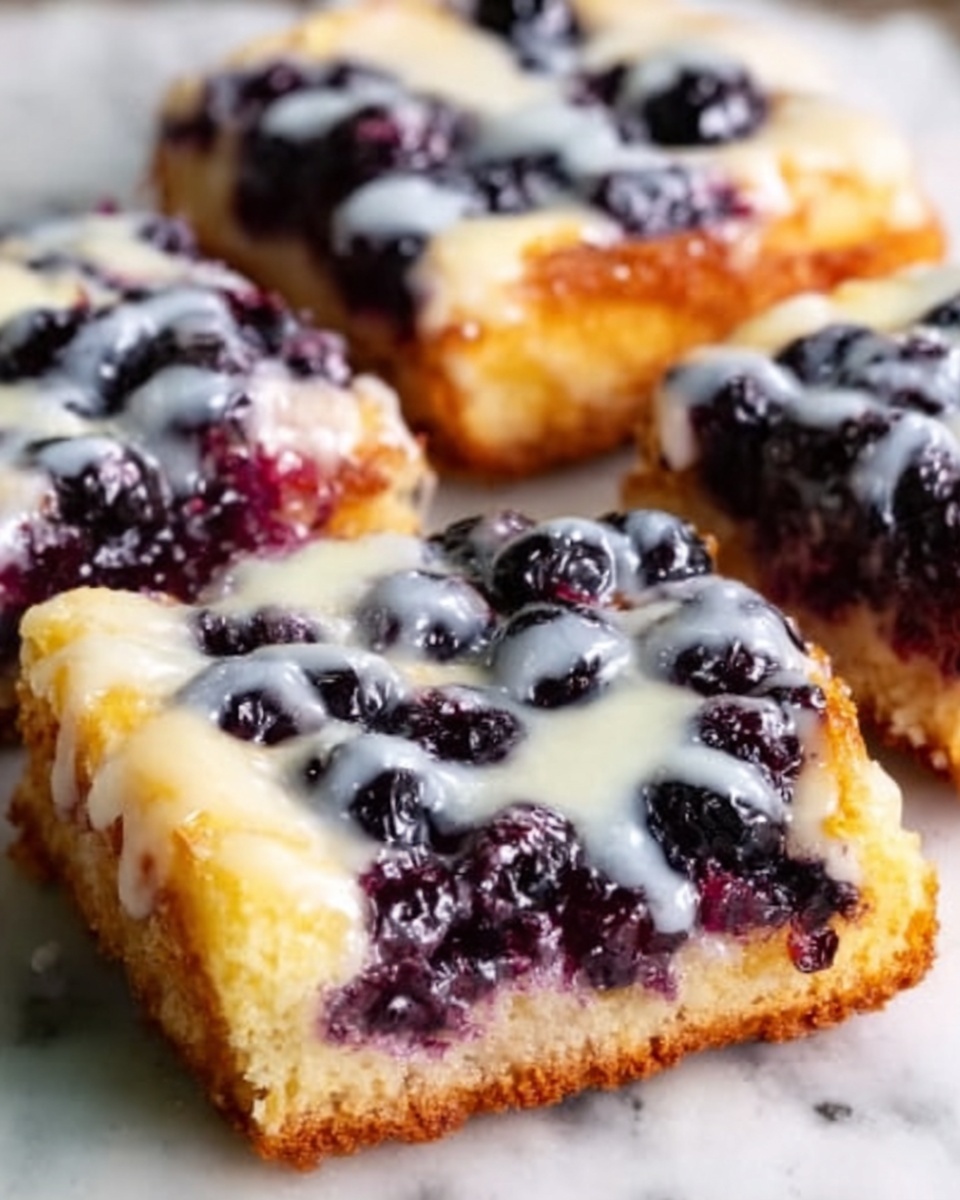 Wild Blueberry Coffee Cake Danishes Recipe - Recipe Image