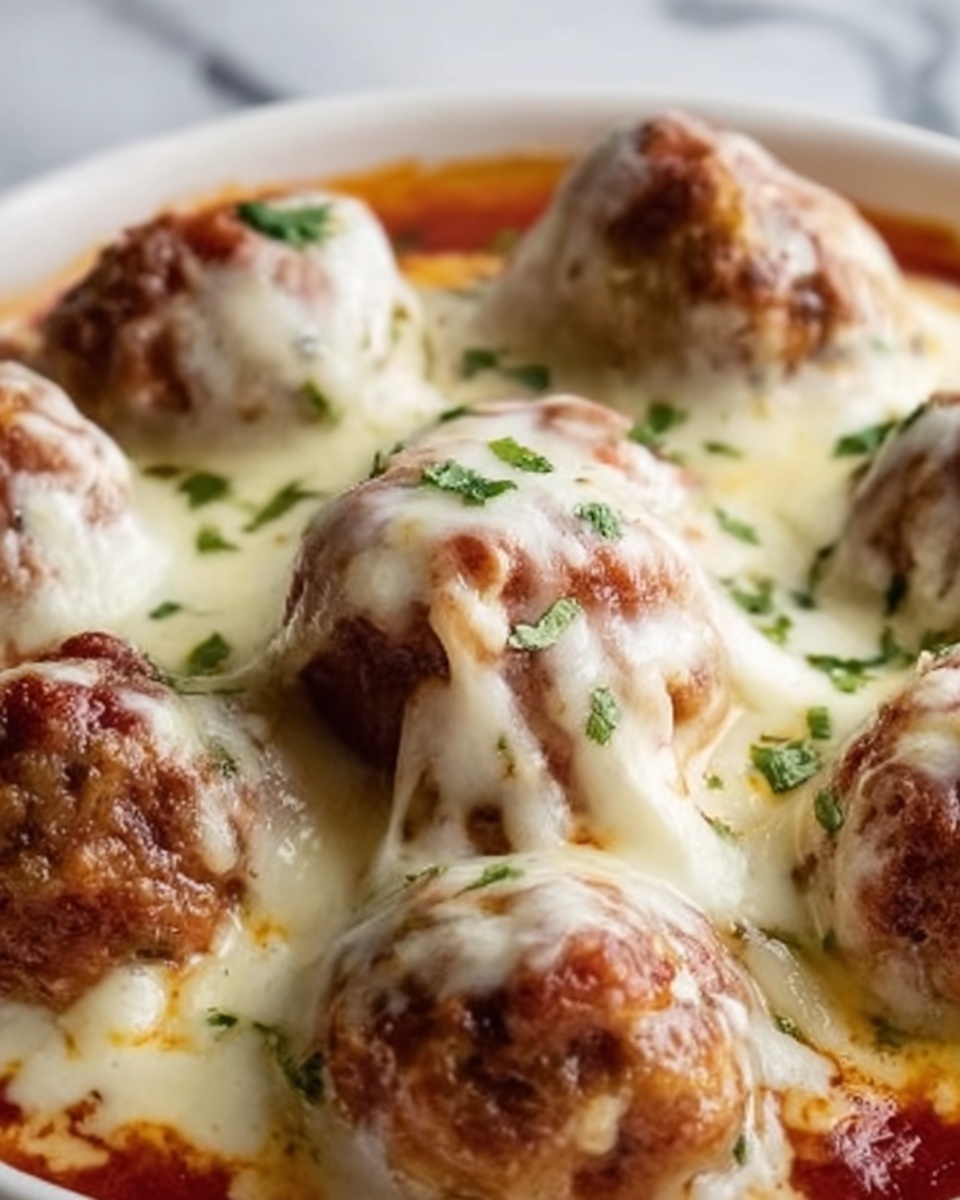 Meatball Sub Casserole Recipe - Recipe Image