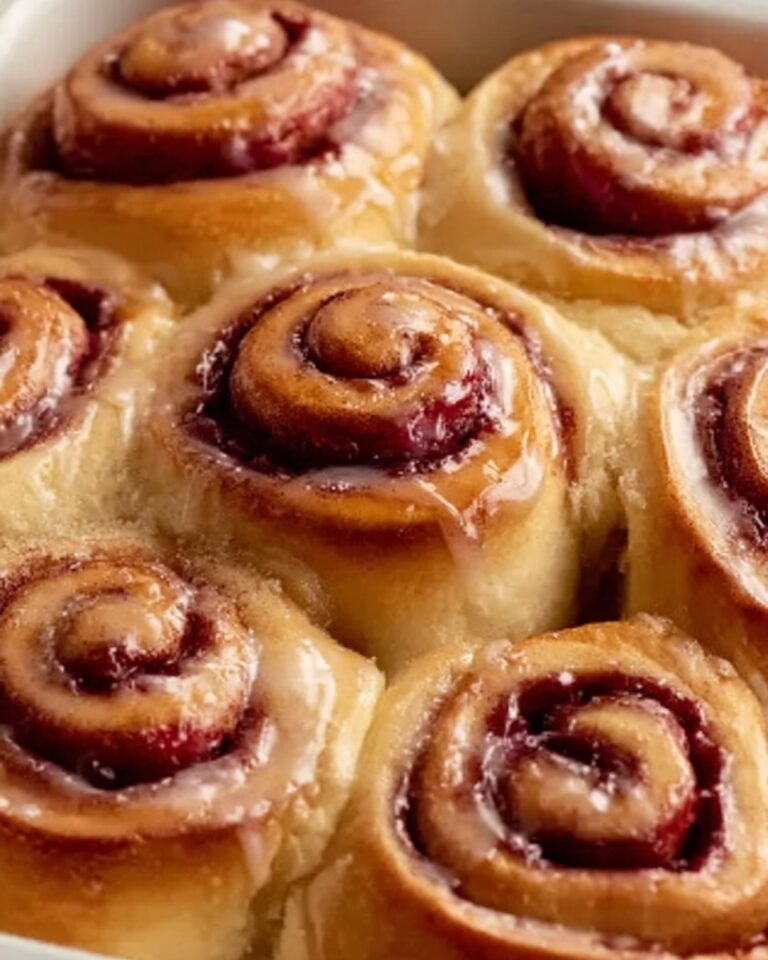 Raspberry Swirl Sweet Rolls Recipe