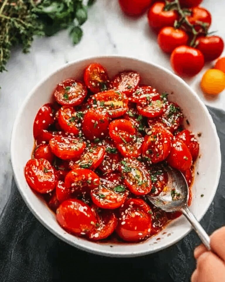 Garlic Roasted Cherry Tomatoes Recipe