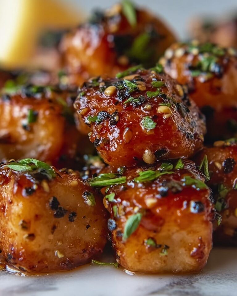 Lemon Garlic Chicken Bites Recipe