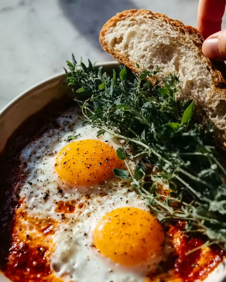 Classic Shakshuka with Sourdough Recipe - Recipe Image