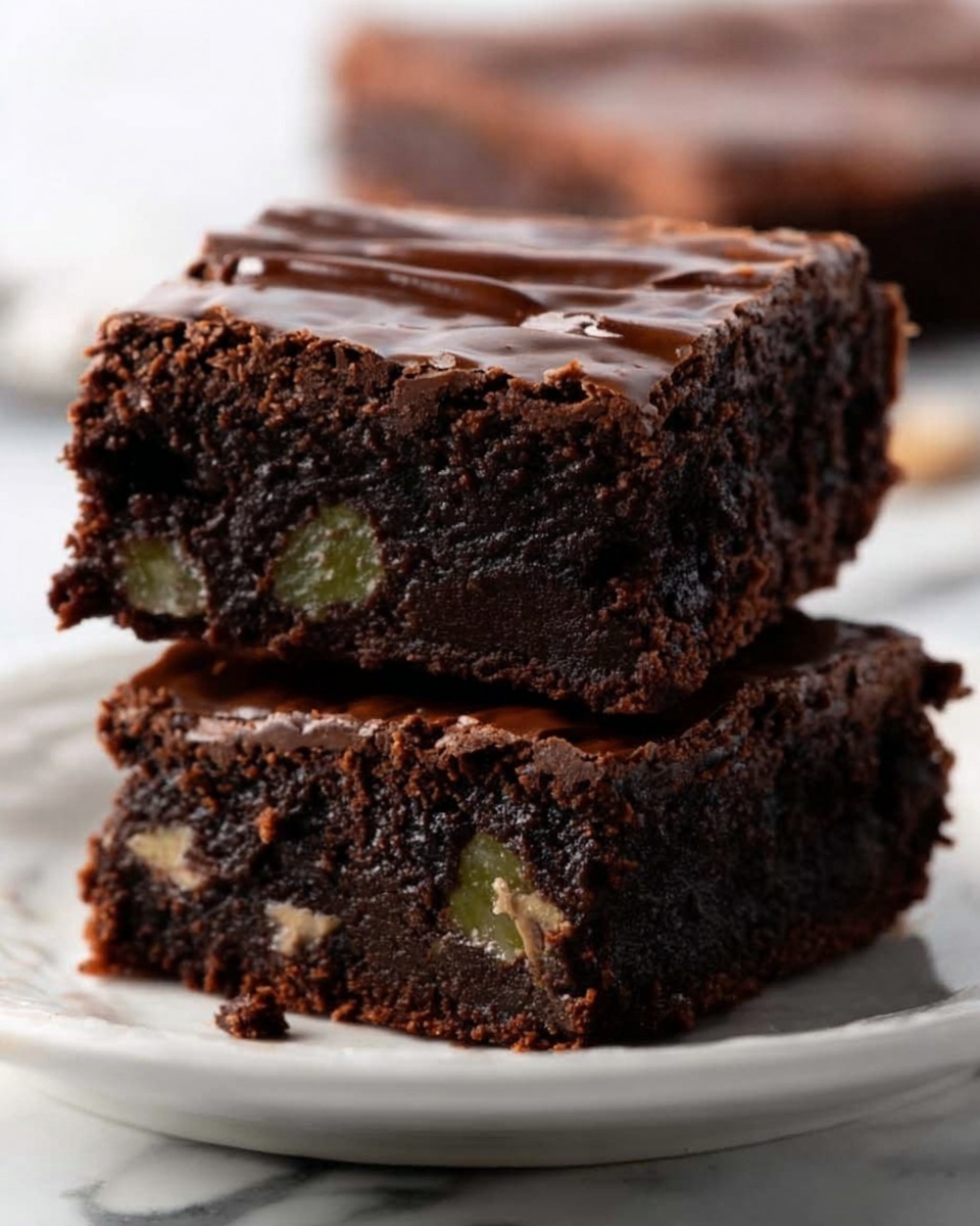 Zucchini Brownies with Chocolate Frosting Recipe - Recipe Image