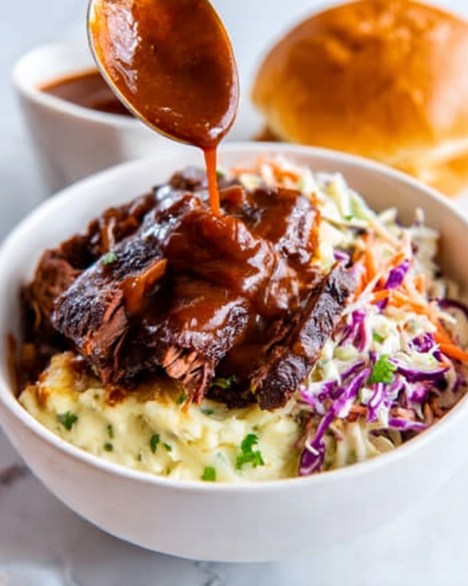 Juicy Slow-Cooked Cola BBQ Short Ribs Recipe - Recipe Image