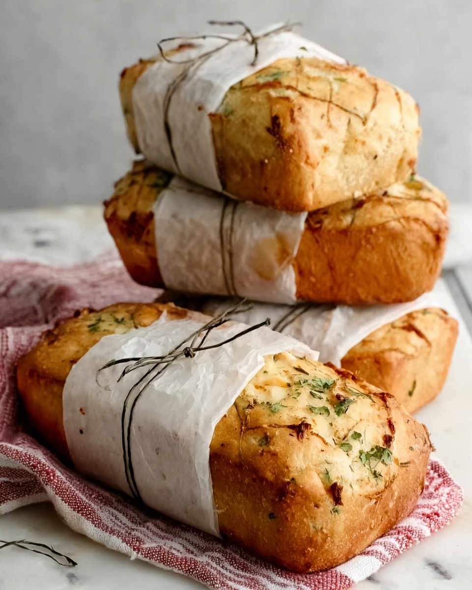 Italian Herbs Cheese Bread Recipe - Recipe Image