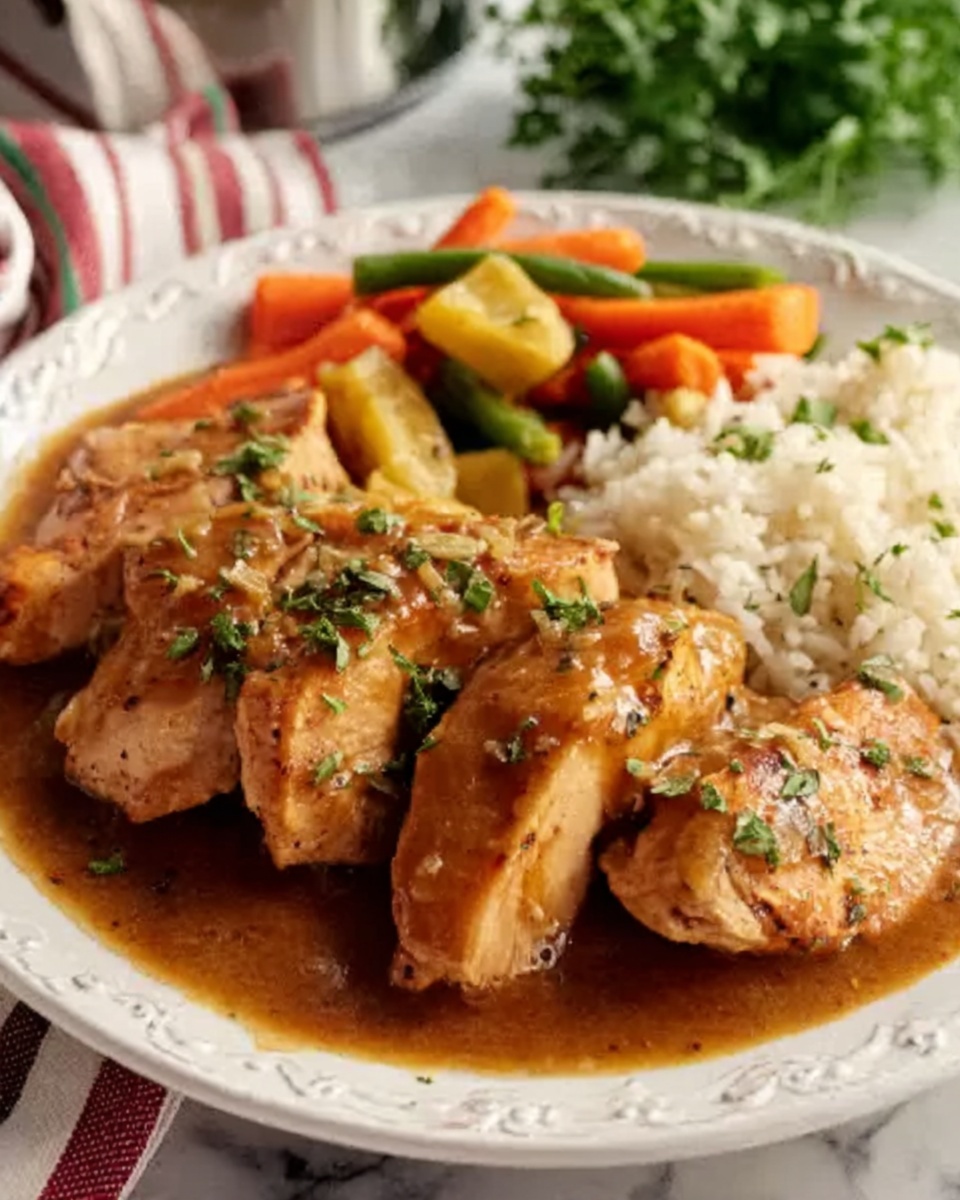 Brown Stew Chicken Recipe - Recipe Image