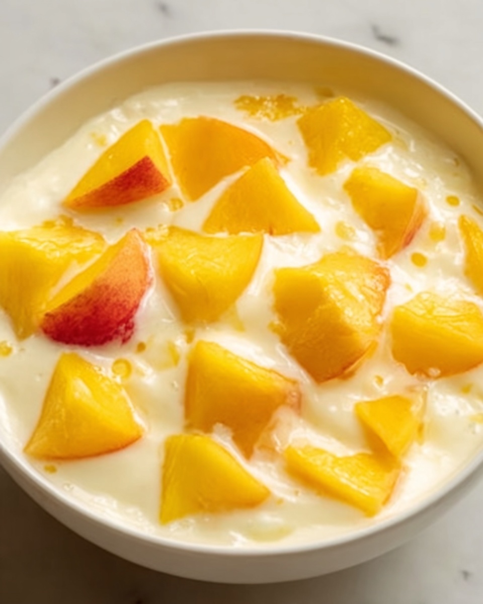 Peach Fluff Recipe - Recipe Image