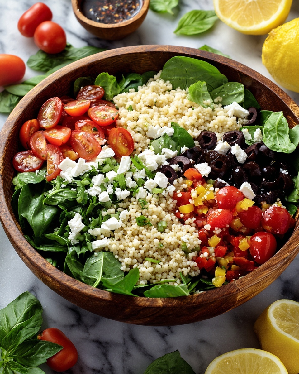 Mediterranean Quinoa Salad with Feta Recipe - Recipe Image