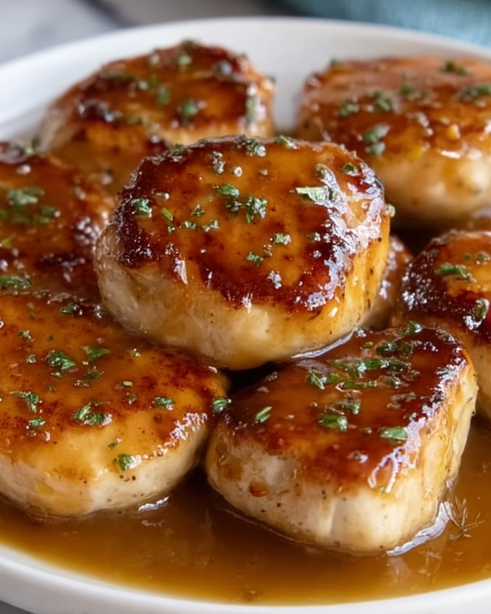 Honey Mustard Chicken with Creamy Dipping Sauce Recipe - Recipe Image