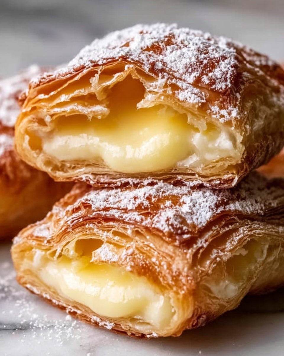 Stuffed Cheesecake Fried Apple Pies Recipe - Recipe Image