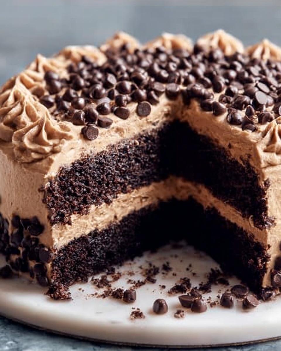 Chocolate Chip Cookie Dough Cake: The Ultimate Dessert Recipe - Recipe Image