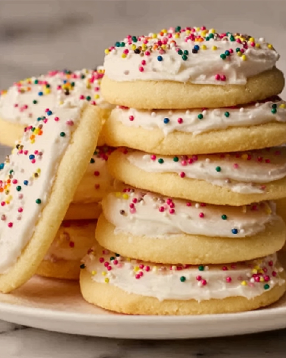 Whipped Shortbread Cookies Recipe - Recipe Image