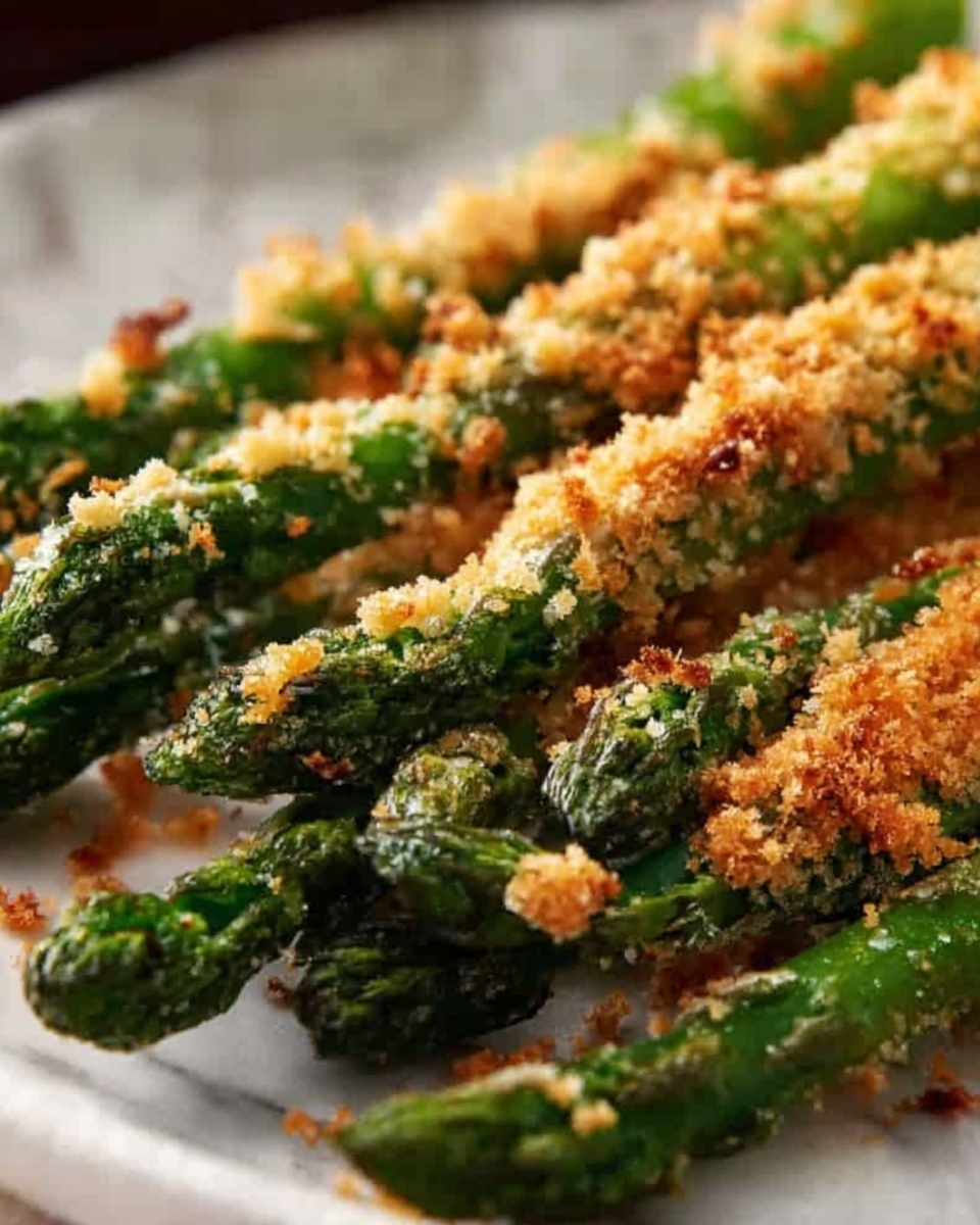 Crispy Parmesan Asparagus Sticks Recipe - Recipe Image