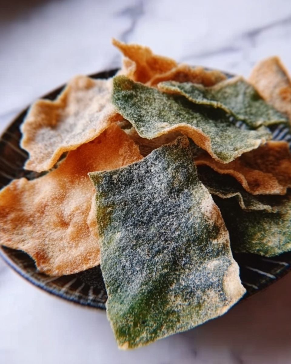 Crispy Spinach Chips Recipe - Recipe Image