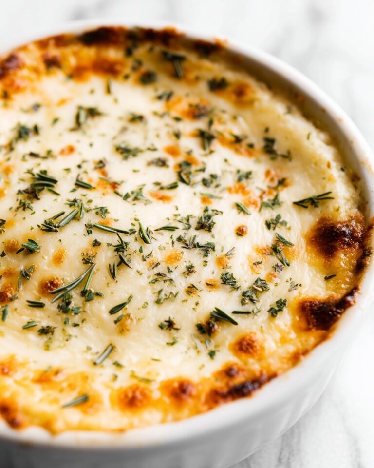 Baked Garlic Bread Dip Recipe