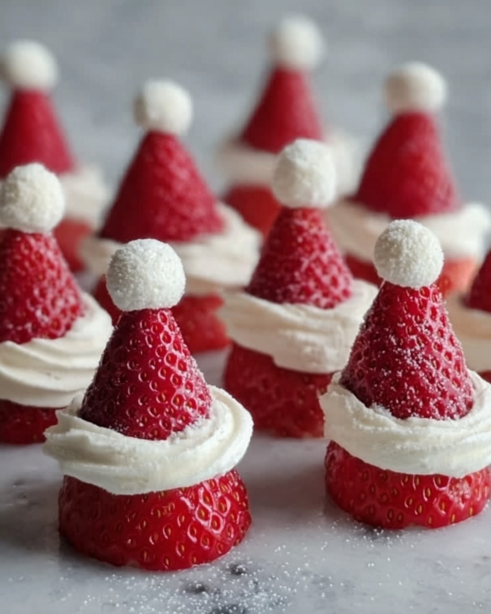 Strawberry Santas Recipe - Recipe Image