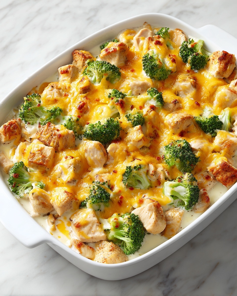 Chicken Broccoli Bake with Cheddar, Parmesan, and Ritz Crackers Recipe - Recipe Image