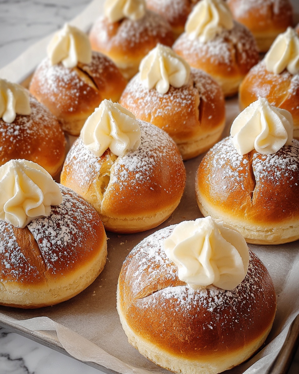 Maritozzi (Italian Cream Buns) Recipe - Recipe Image
