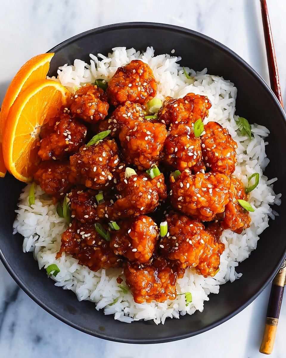 Zesty Chinese Orange Chicken Recipe - Recipe Image
