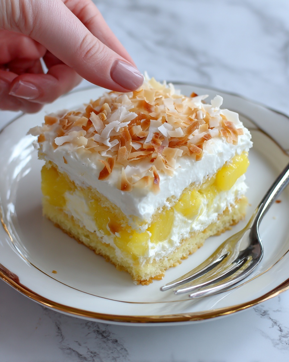 Easy No-Bake Pineapple Dessert Recipe - Recipe Image