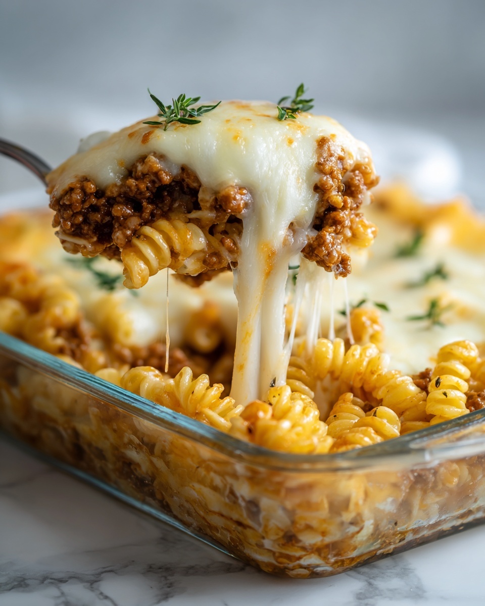 Meatloaf Mac Casserole Recipe - Recipe Image