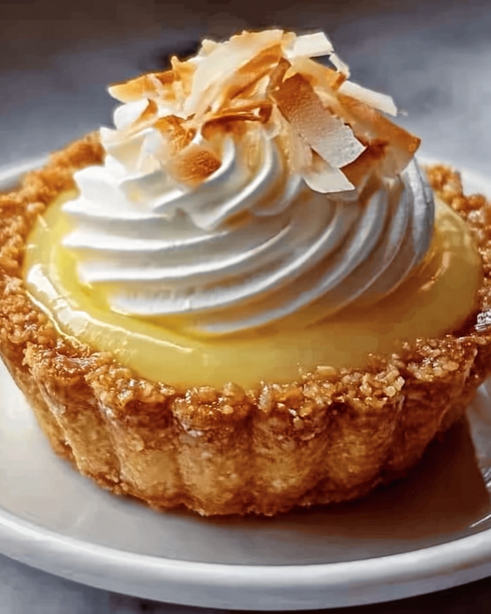 Mini Coconut Cream Pies Recipe - Recipe Image