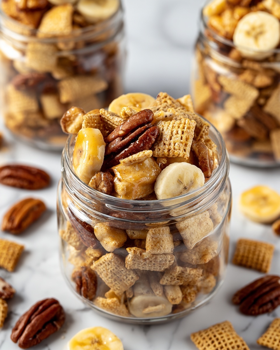 Banana Foster Chex Mix Recipe - Recipe Image