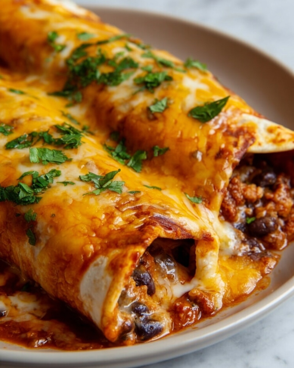 Veggie Black Bean Enchiladas Recipe - Recipe Image