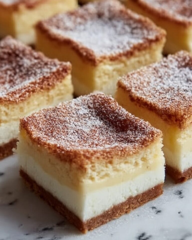 Cinnamon Churro Cheesecake Bars Recipe