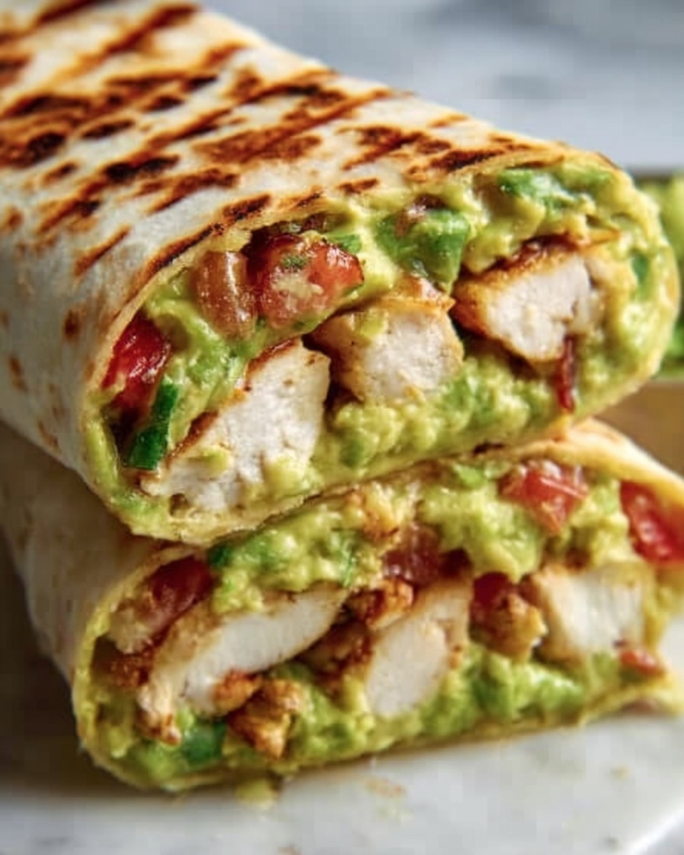Chicken Avocado Ranch Burritos Recipe - Recipe Image