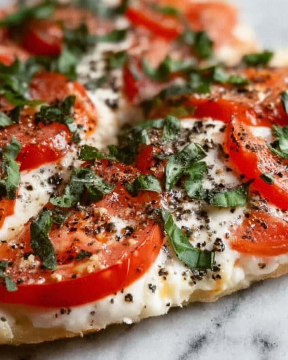 Three-Cheese Tomato Bruschetta Dip Recipe - Recipe Image