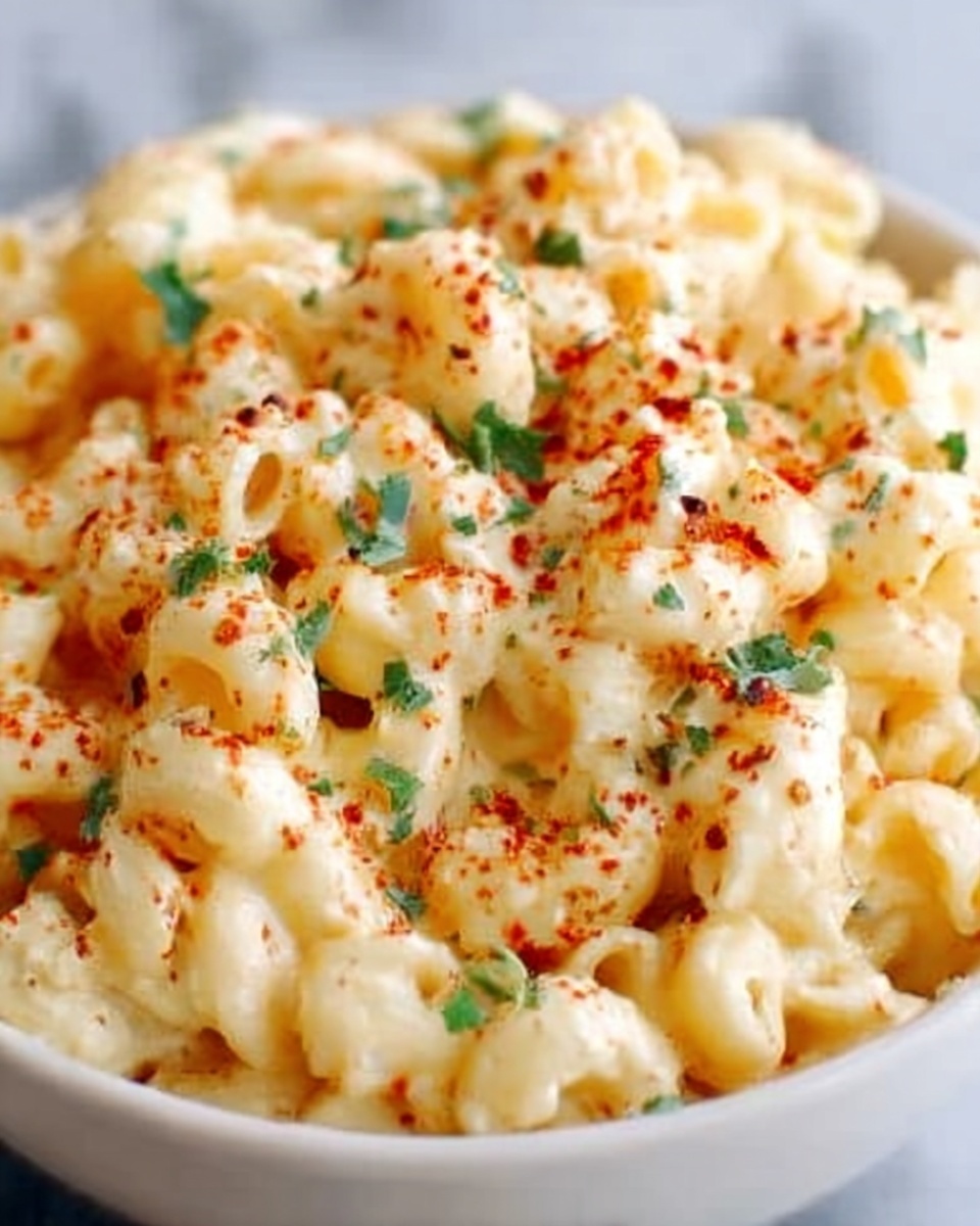 Deviled Egg Pasta Salad Recipe - Recipe Image