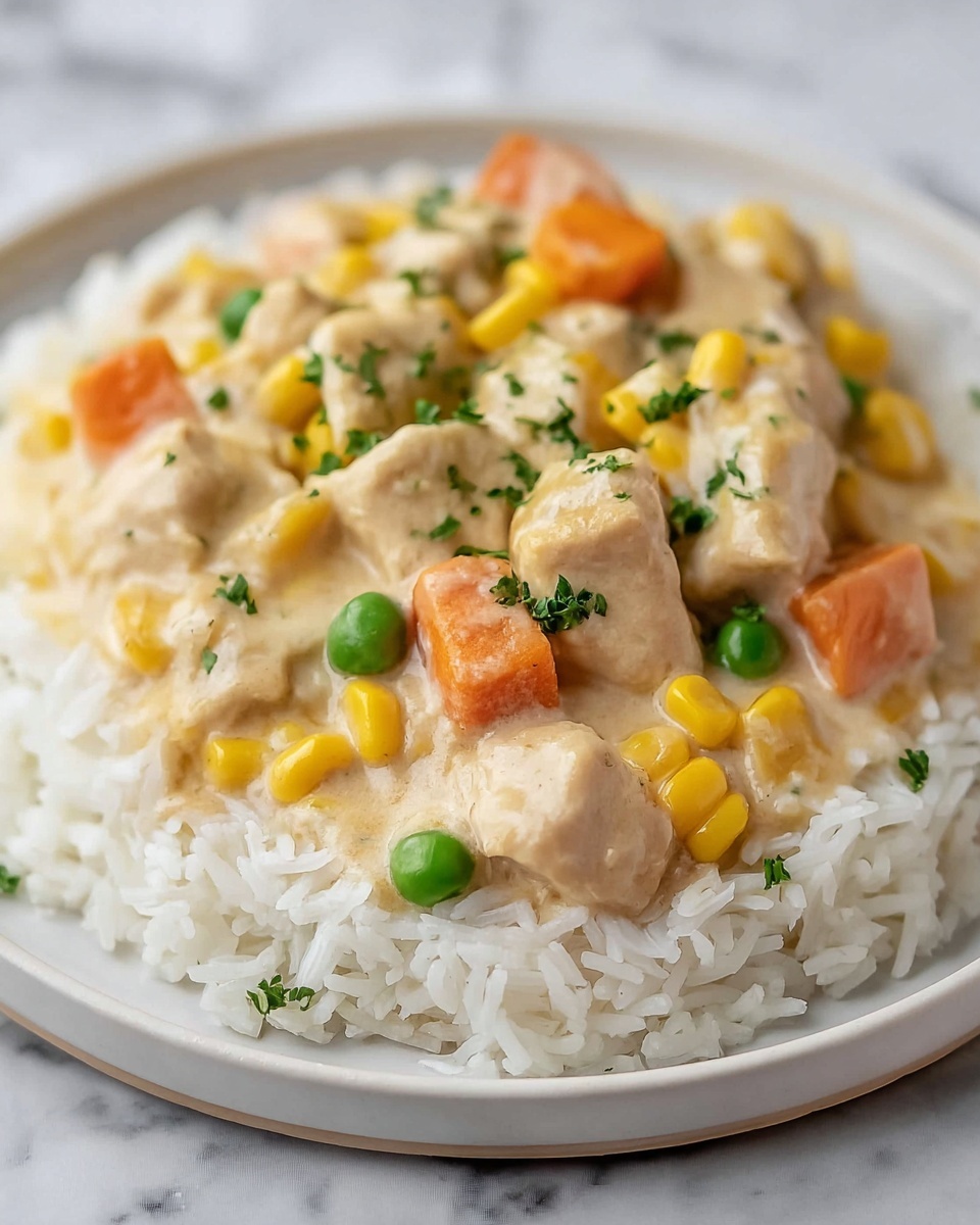 Crustless Chicken Pot Pie Recipe - Recipe Image