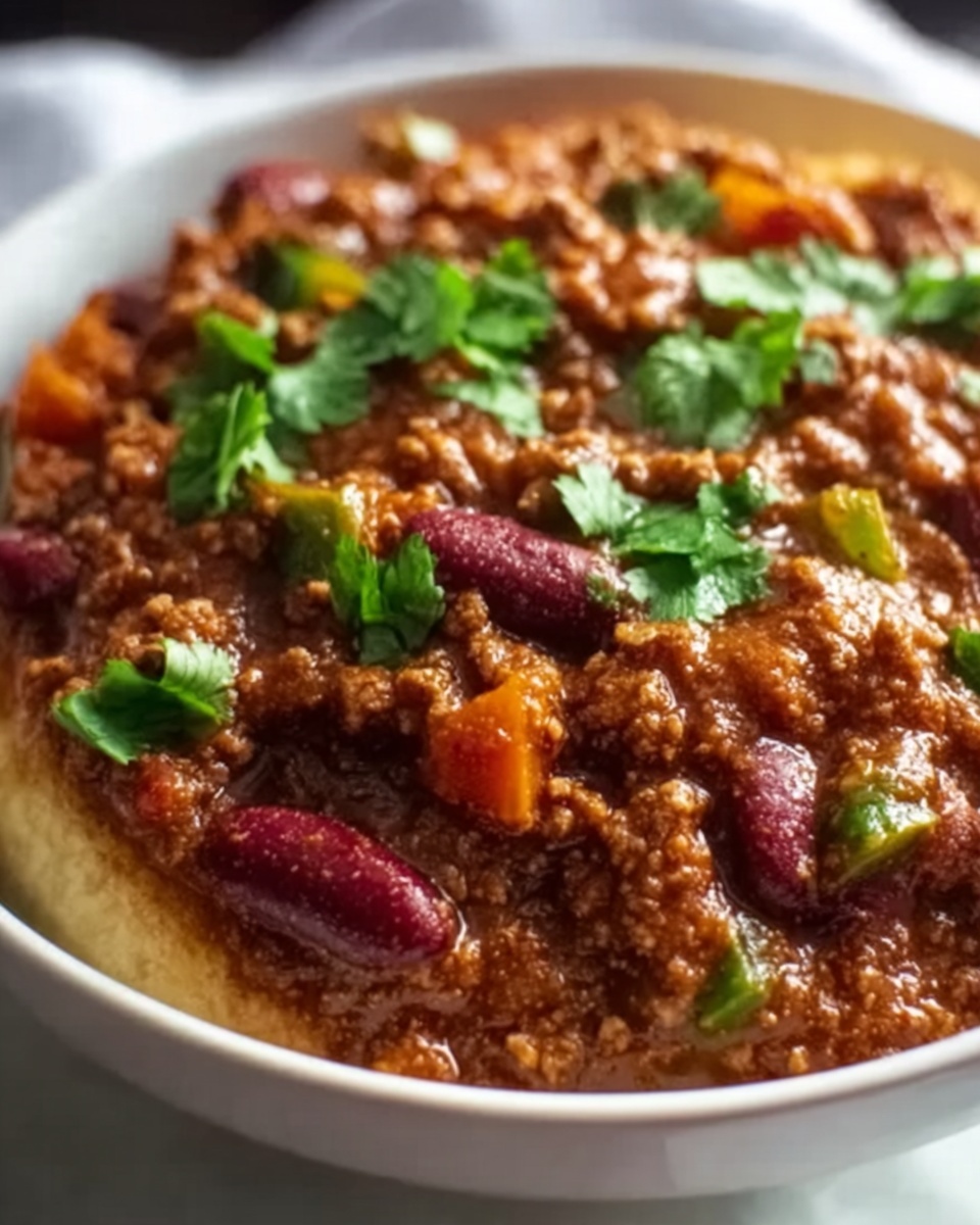 Best Homemade Chili for Burgers and Hotdogs Recipe - Recipe Image