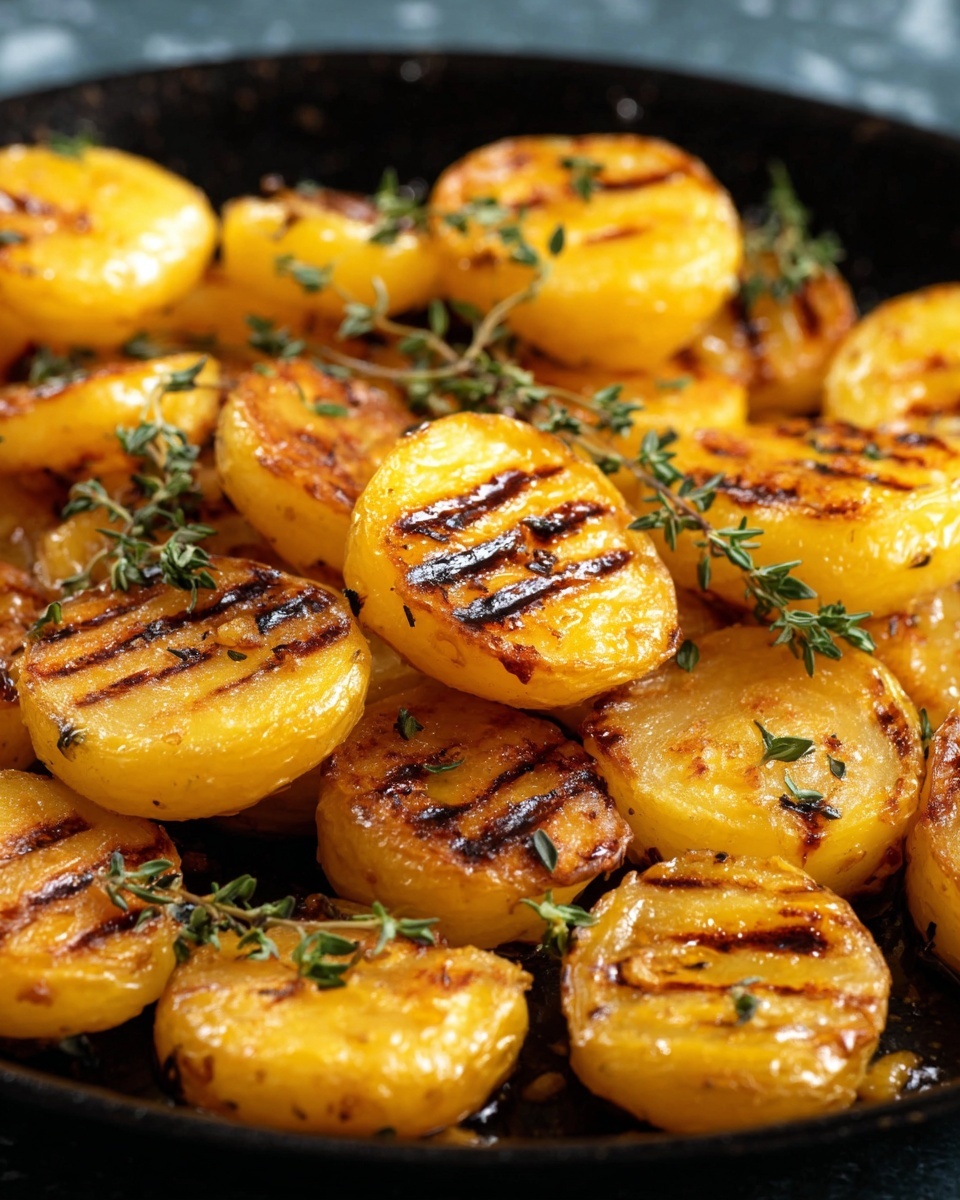 Honey Butter Smashed Potatoes Recipe - Recipe Image