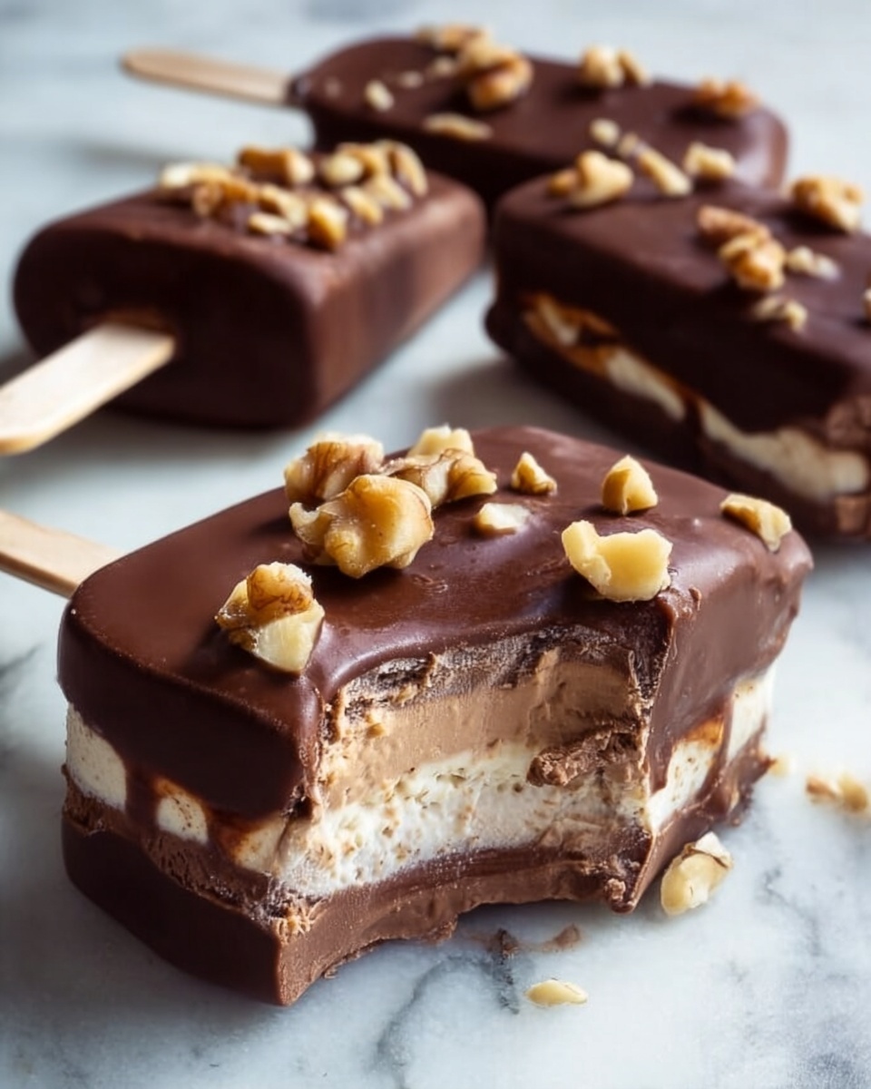 Frozen Peanut Butter Yogurt Bars Recipe - Recipe Image
