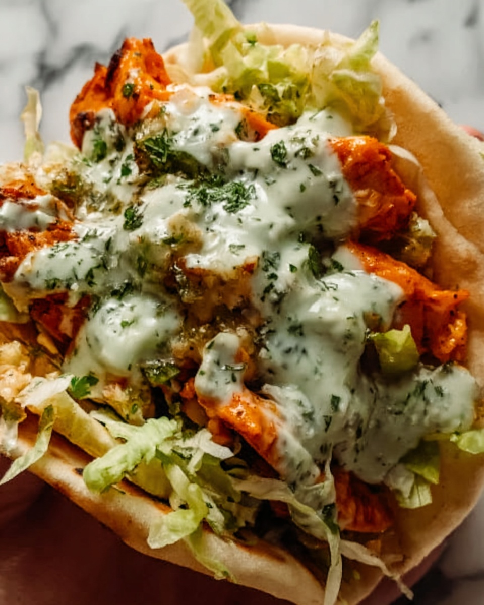 Buffalo Chicken Smash Burger Tacos Recipe - Recipe Image