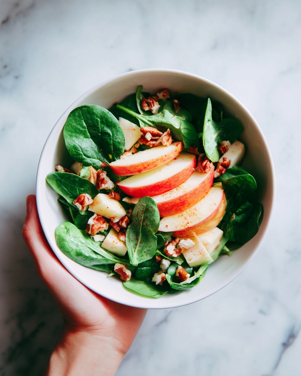 Autumn Apple Walnut Salad with Maple Dijon Vinaigrette Recipe - Recipe Image