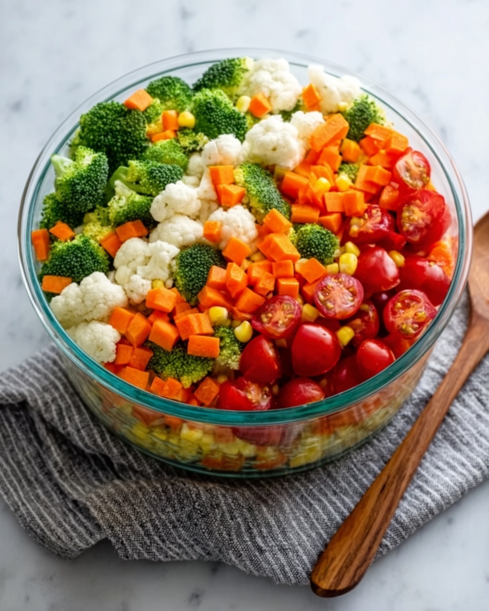 The Best Marinated Vegetable Salad Recipe - Recipe Image