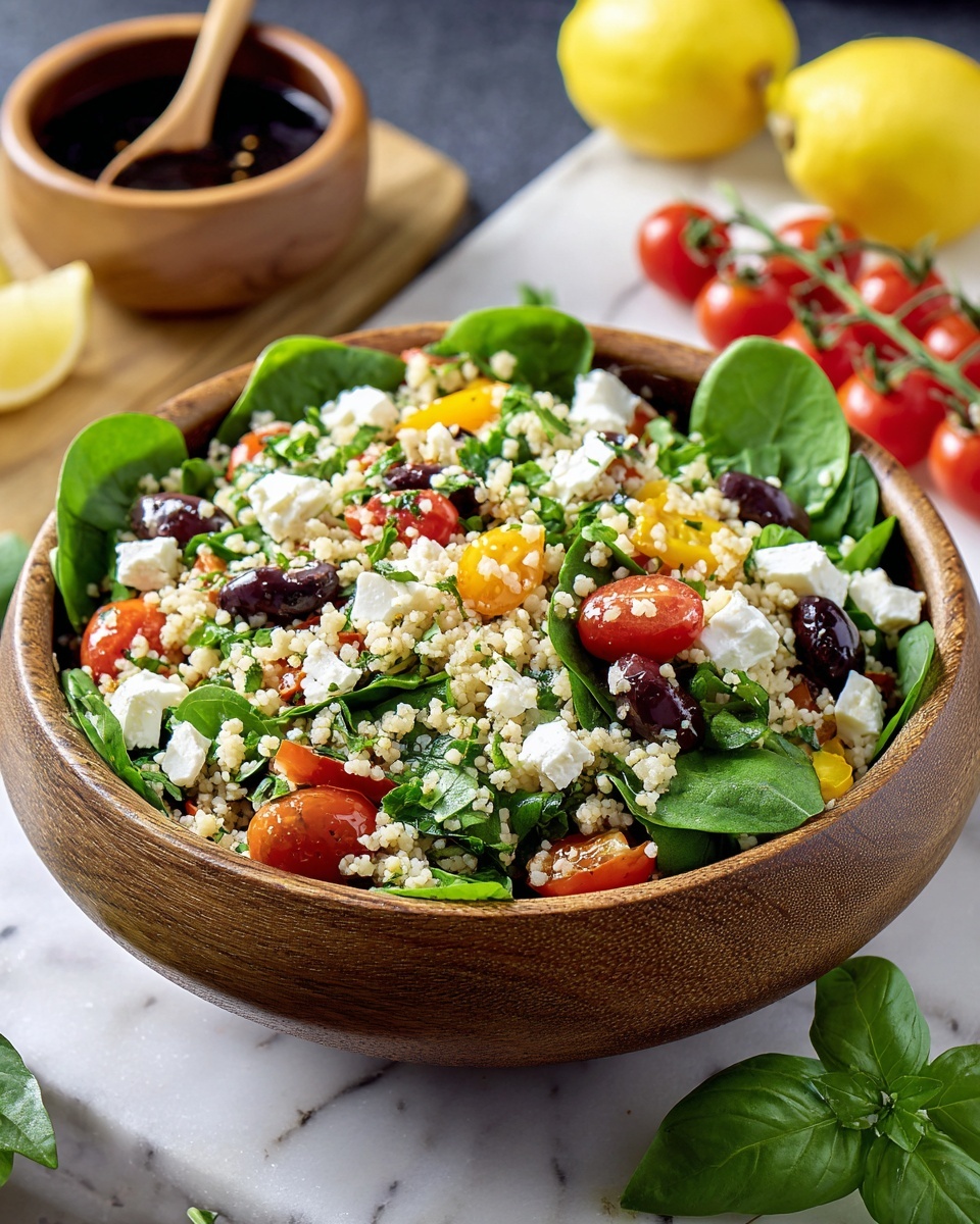 Mediterranean Quinoa Salad with Feta Recipe - Recipe Image