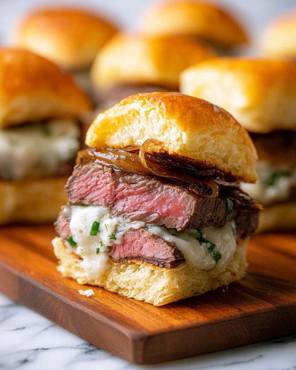 Cowboy Butter Steak Sliders Recipe - Recipe Image