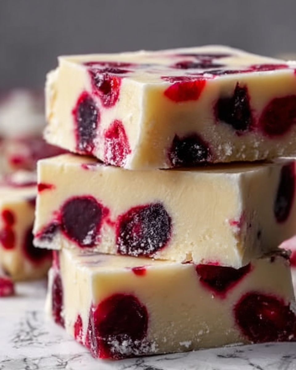 Cranberry Orange Fudge Recipe - Recipe Image